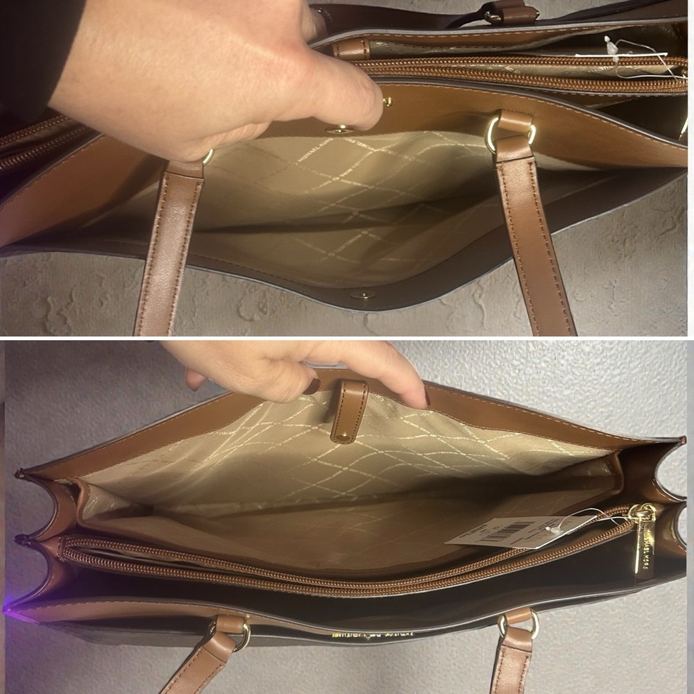 Michael Kors Jet Set Large Pocket Tote Bag - Picture 7 of 12